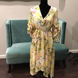 Fun and flirty floral dress